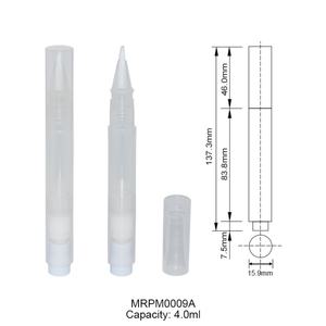 Envase de 4 ml para Brillo Labial, Aceite, Esmalte de Uñas, Tubo de Plástico Transparente con Aplicador de Pincel, Personalizable con Etiqueta Privada - Product Image 2