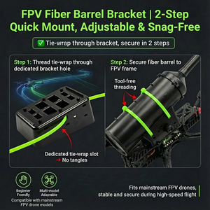 Cable <span class=keywords><strong>Invisible</strong></span> de Fibra Óptica para Dron 3km 5km 10km 20km 25km 30km para Control Remoto FPV UAV y Vuelos de Larga Distancia - Product Image 6