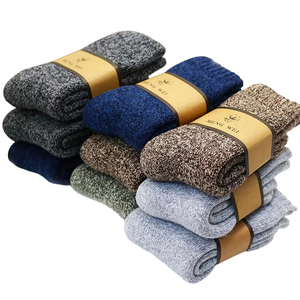 <span class=keywords><strong>Calze</strong></span> Termiche Invernali da Uomo, Spesse e Felpate, <span class=keywords><strong>Calze</strong></span> in Spugna Calde Resistenti al Freddo, Anti-Gelo, a Metà Polpaccio, per Esterni Invernali - Product Image 1
