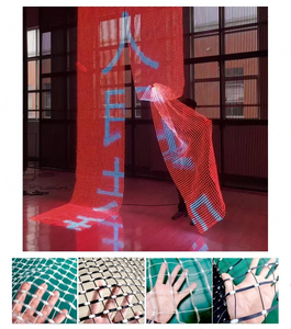 Flexible Sky Fly Flag LED Advertisement <strong>Screen</strong> P15 P20 P25 Transparent Flying LED Display with Drone Hoisting Outdoor <strong>Events</strong> - Product Image 6