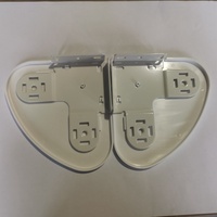 Soporte Doble de 38mm para Persianas Enrollables, Ecológico, de Doble Pared, Material Plástico y Metálico, Tipo Grande, Componente para Persianas, para Sala de Estar
