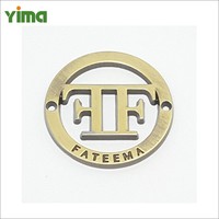 Logos de marques personnalisés, étiquettes métalliques en relief 3D, nom gravé pour chaussures, bottes, baskets, chaussures de sport