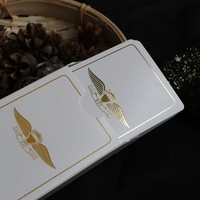 Cartes à jouer de casino d'excellente qualité Cartes à jouer de conception personnalisée de vente en gros de poker