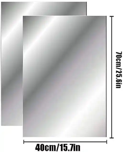 Espejo acrílico autoadhesivo personalizado de alta calidad, pegatina de pared para baño, espejo suave impermeable para promoción del hogar - Product Image 5