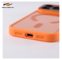 Coque de protection antichoc de luxe en PC rigide avec pare-chocs souple pour iPhone 17 Air 16 15 14 Plus 13 12 11 Pro Max, transparente et magnétique