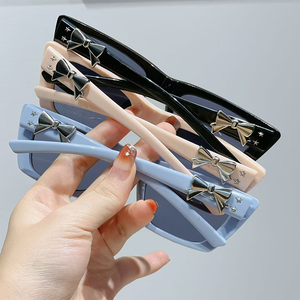 Gafas de Sol de Resina con Diseño de Ojo de Gato, Novedad 2026, Unisex, para Rostro Redondo, Protección UV, con Estilo Moderno - Product Image 5