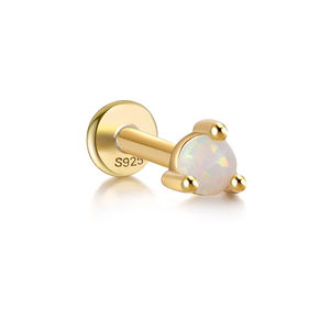 925 <span class=keywords><strong>argento</strong></span> <span class=keywords><strong>Piercing</strong></span> Labret Tragus Helix Daith cartilagine Stud Earing <span class=keywords><strong>argento</strong></span> 925 gioielli di moda <span class=keywords><strong>Piercing</strong></span> gioielli - Product Image 5