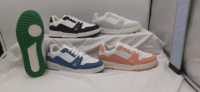 Sneakers tendance coréenne minimaliste, design rétro à panneaux, légères, confortables toute la journée, chaussures décontractées polyvalentes pour toutes les saisons