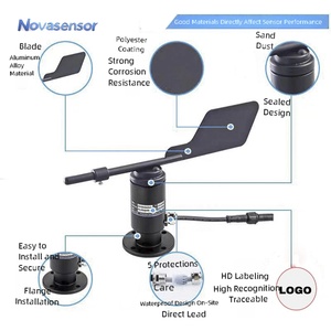 Sensor <span class=keywords><strong>de</strong></span> Dirección del <span class=keywords><strong>Viento</strong></span> Inalámbrico 4G RS485, Transmisor Integrado, Instrumento Meteorológico para Medir la Velocidad del <span class=keywords><strong>Viento</strong></span> - Product Image 3
