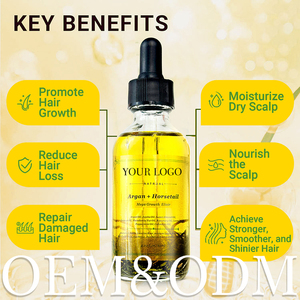 Suero para el Crecimiento del Cabello a Base <span class=keywords><strong>de</strong></span> Hierbas OEM ODM, Etiqueta Privada, Aceite <span class=keywords><strong>de</strong></span> Argán y Ácido Hialurónico - Product Image 6