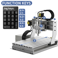 Jomesun 1500W CNC routeur Machine bois automatique gravure sculpture Machine trapézoïdale vis support bricolage Cnc 3/4 axes CNC routeur Kit
