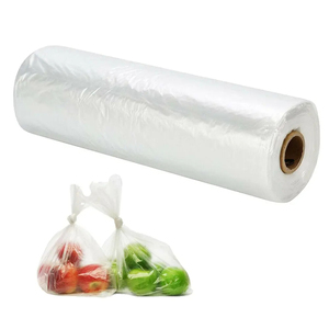 Manufacturer Custom Transparent Biodegradable Reusable Food Storage Shopping Plastic PE Roll <b>Bags</b> for Supermarkets <b>Vegetable</b> - Product Image 2