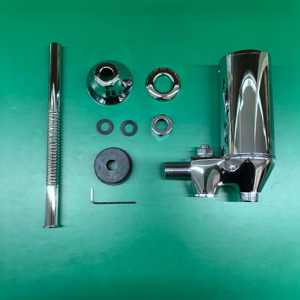 Vanne de chasse d'eau pour urinoir mural à économie d'eau, finition chromée, type DC à double chasse, OURY Y8901SD, fabrication directe d'usine - Product Image 4