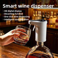 Fabrieksdirect verkoop elektrische slimme kwantitatieve wijn- & whiskydispenser multifunctionele draagbare beluchter