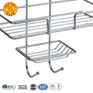 Bán Buôn Chất Lượng Treo Tường Phòng Tắm Kệ Lưu Trữ Kim Loại Phòng Tắm Giá - Product Image 4