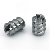 303 Stainless Steel Internal External Thread Nuts Thread Conversion Inserts Thread Bushings M3 M4 M5 M8 M10 M12 M16