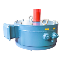 Moteur d'ascenseur sans engrenages PMSM basse tension 380 Vca, couple élevé, faible régime, 30 à 100/110 kW, moteur électrique à entraînement direct pour monorail