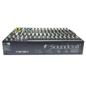 Suministro puntual de audio profesional para escenarios y conferencias con consola de mezclas analógica Soundcraft EFX8 EFX12, adecuada para equipos de audio. - Product Image 1