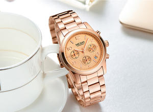 นาฬิกาควอตซ์นาฬิกาเหล็กนาฬิกาโครโนกราฟอเนกประสงค์ทันสมัยและทันสมัย - Product Image 5