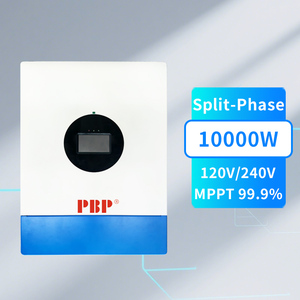 Inverter fase Off Grid standar Amerika 120V 10000w, teknologi paralel cerdas inovatif dengan perlindungan IP20/IP54 ganda - Product Image 1