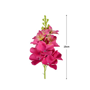 Têtes <span class=keywords><strong>de</strong></span> <span class=keywords><strong>fleurs</strong></span> artificielles multicolores <span class=keywords><strong>de</strong></span> Delphinium, fausses <span class=keywords><strong>fleurs</strong></span> <span class=keywords><strong>de</strong></span> Larkspur, pour bouquets <span class=keywords><strong>de</strong></span> mariage DIY, vente en gros - Product Image 5