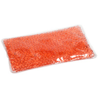 Offre spéciale Pack de glace en perles de gel de taille personnalisée Packs de chaleur réutilisables Pack de glace en gel rond micro-ondable violet