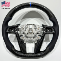 Volant sport en cuir et fibre de carbone noir pour Pontiac VE G8, livraison rapide depuis l'entrepôt américain, livraison gratuite