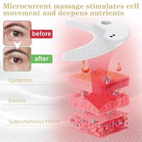 Eveekon Patch Masseur Électrique pour les Yeux, Stimulateur Anti-Poches et Cernes sous les Yeux