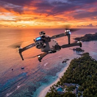 Drone AE60ultra S880 Pro Max GPS, portée de 10 km, évitement d'obstacles laser à 360°, caméra 4K, pliable pour les aventures en plein air