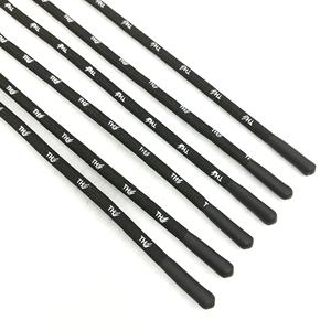 Custom Black Round Soft Polyester Cord RPET Material <b>Drawstring</b> Hoodie Cord Wholesale - Product Image 2