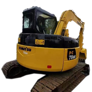 รถขุดตีนตะขาบมือสองอุปกรณ์ก่อสร้าง Pc78 Komatsu 7TON ดี - Product Image 1