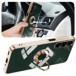 Para <span class=keywords><strong>Samsung</strong></span> A56 A22 A54 A333 A22 A15 funda de galvanoplastia con soporte de anillo de dedo para <span class=keywords><strong>Samsung</strong></span> Galaxy S22 S23 S24 S25 <span class=keywords><strong>Ultra</strong></span> Case - Product Image 3