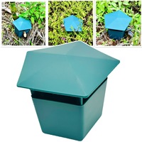 Piège à limaces et escargots en plastique en gros, boîte réutilisable pour attraper les ravageurs, outil de jardinage pour la protection des plantes en extérieur