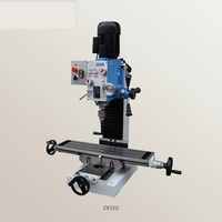 Machine de perçage et de fraisage verticale industrielle de moyenne puissance ZX32G pour usage domestique et en atelier 220V/380V Garantie 1 an