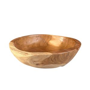 Tazón de Madera Premium, Tazón de Raíz de Teca, Vajilla, Utensilios de Cocina, para Cocina, Estilo Tradicional, Útil y Decorativo - Product Image 5