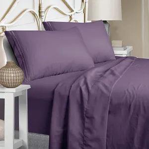 New Design Wholesale Utopia Bedding Set Super King Bed Sheet Set Microfiber Bed Sheet Set