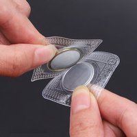 Bouton-pression magnétique invisible en PVC enduit, résistant à l'eau, prêt à être expédié, pour accessoires de sac à main DIY