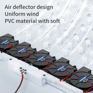 Coussin de refroidissement universel pour voiture Audi - Siège massant ventilé à 3 niveaux, multi-ventilateurs, arrêt automatique pour les longs trajets estivaux par temps chaud - Product Image 3