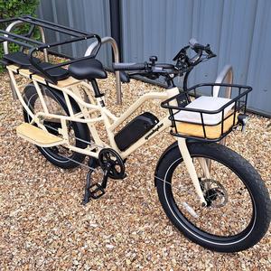 <span class=keywords><strong>Bici</strong></span> da Carico <span class=keywords><strong>Elettrica</strong></span> Long Tail OEM all'Ingrosso con Doppia Batteria in Lega, Bicicletta da Carico a Due Ruote - Product Image 1