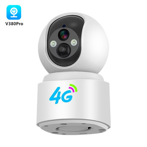 Cámara de Vigilancia Inalámbrica V380Pro 4G de 2MP, con Batería, Seguridad para el Hogar, con Visión Nocturna e Intercomunicador de Voz - Product Image 1