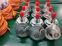 Transmetteur de pression industriel robuste WEDONE 24VDC avec écran LCD pour les usines de traitement des produits chimiques, du pétrole, du gaz, de l'énergie et de l'eau