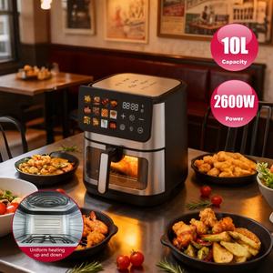 <span class=keywords><strong>Freidora</strong></span> de Aire Digital 8 en 1, Horno Eléctrico Comercial, Utensilios y <span class=keywords><strong>Accesorios</strong></span> de Cocina - Product Image 2