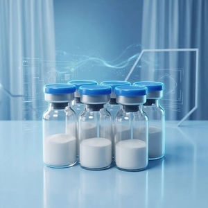 Matières Premières Cosmétiques Personnalisables pour Fournisseurs en Coopération : Peptide de Phytoextraction en Poudre Blanche en Bouteille en Verre - Product Image 6