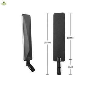 4G راوتر كامل نيتكوم LTE مكاسب 8db شقة مجداف هوائي احادي للطي عصا لصق هوائي - Product Image 2