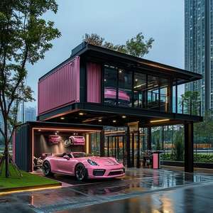 Bâtiments préfabriqués à faible coût, garages mobiles pour voitures, conteneurs, garages préfabriqués et kits de garages à vendre - Product Image 2