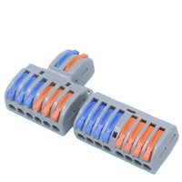 SPL-632หลายขาเสียบไฟฟ้าสากลขนาดกะทัดรัดลวด8ขาขั้วบล็อกลวดเชื่อมต่อ