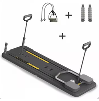 Plateforme de Pilates pliable multifonctionnelle pour usage domestique et commercial, appareil d'entraînement abdominal et de renforcement du tronc