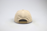 Casquette Trucker Structurée en Polyester avec Visière Sandwich, Conception Personnalisée du Fabricant, Anti-Transpiration, 5 Panneaux, Trous de Ventilation, pour l'Extérieur