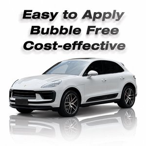 <span class=keywords><strong>Film</strong></span> de protection de voiture de luxe gris PET 6,5 mil, anti-rayures, auto-réparateur, anti-UV, vinyle haute brillance, Panamera <span class=keywords><strong>911</strong></span> Taycan, changement de couleur - Product Image 1