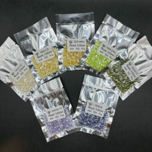 Bán buôn rực rỡ cắt <span class=keywords><strong>Cubic</strong></span> <span class=keywords><strong>Zirconia</strong></span> chất lượng tuyệt vời đối với trang sức làm loạt các bao gồm Red vàng thạch anh tím 1000 cái/túi - Product Image 1